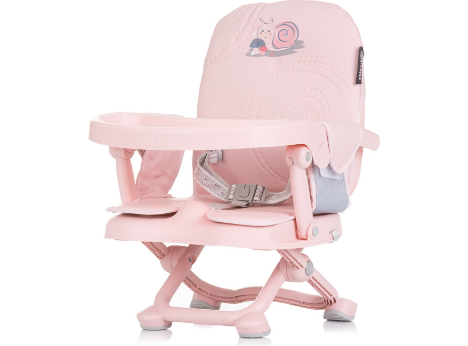 CHIPOLINO Prenosná jedálenská stolička (Booster) Lollipop flamingo