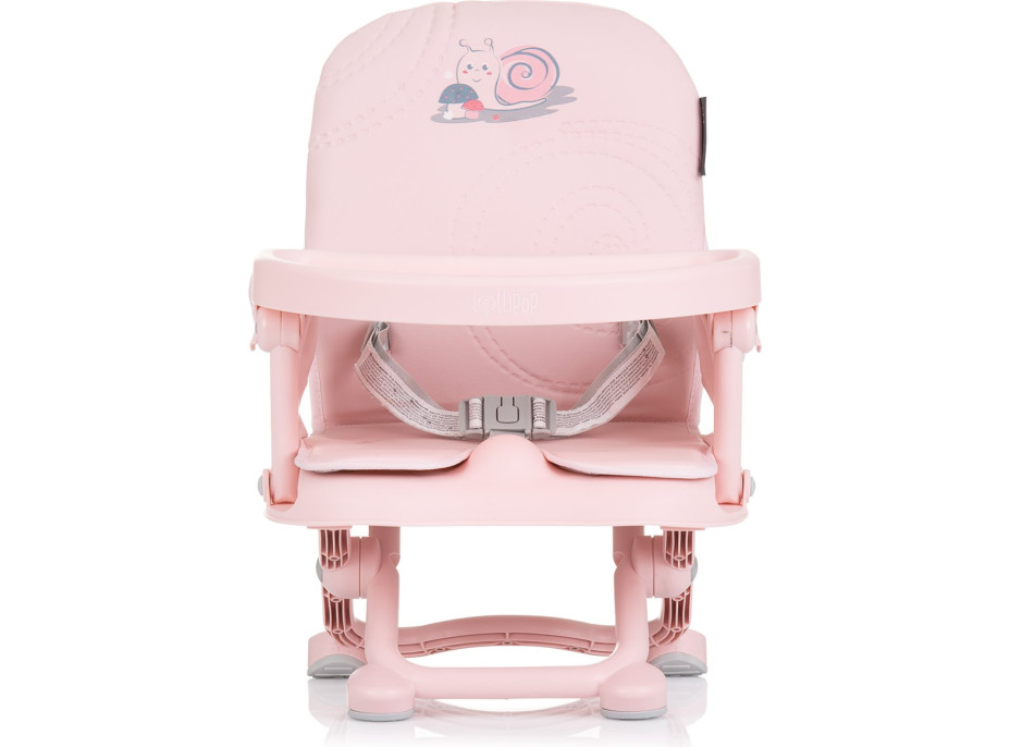 CHIPOLINO Prenosná jedálenská stolička (Booster) Lollipop flamingo
