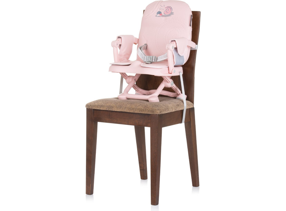 CHIPOLINO Prenosná jedálenská stolička (Booster) Lollipop flamingo