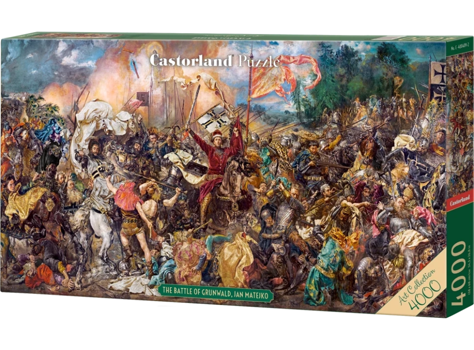 CASTORLAND Puzzle Art Collection: Bitka pri Grunwalde 4000 dielikov