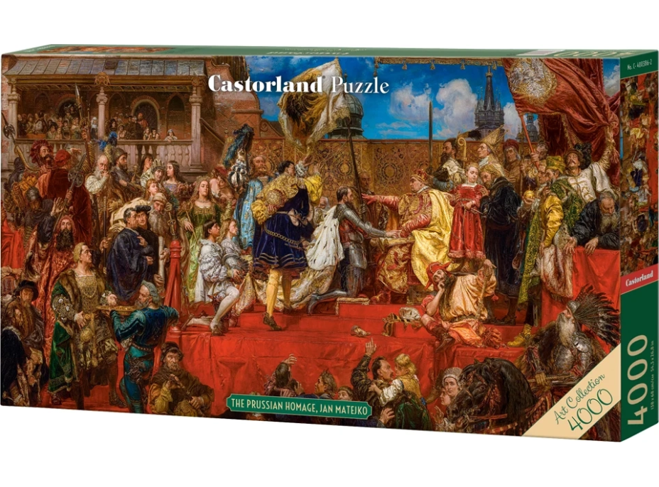 CASTORLAND Puzzle Art Collection: Pruská pocta 4000 dielikov