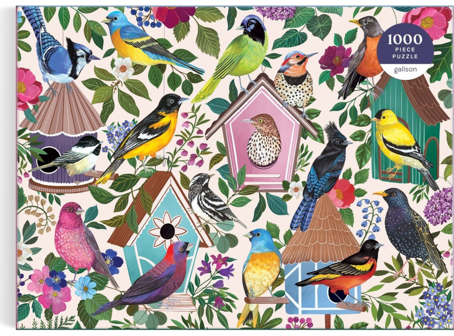 GALISON Puzzle Birdhouse Lane 1000 dielikov