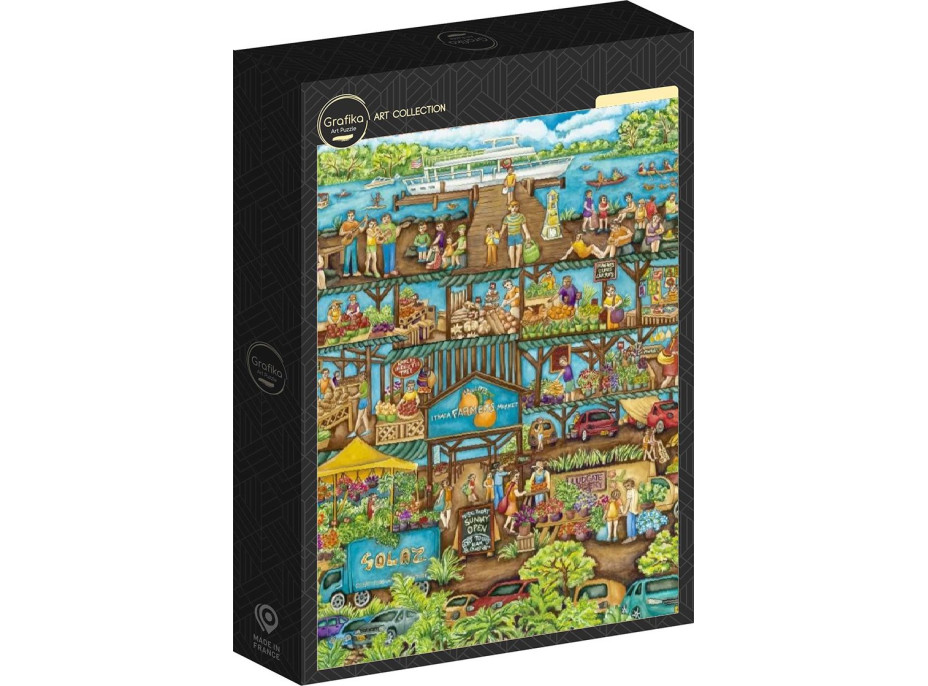 GRAFIKA Puzzle Farmársky trh 1000 dielikov