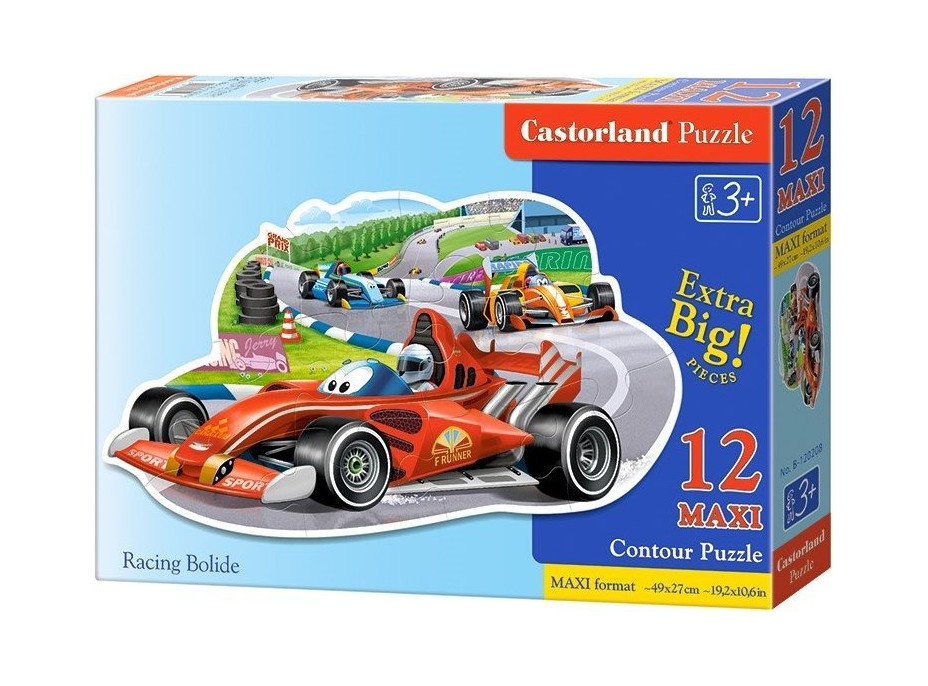 CASTORLAND Puzzle Formula MAXI 12 dielikov