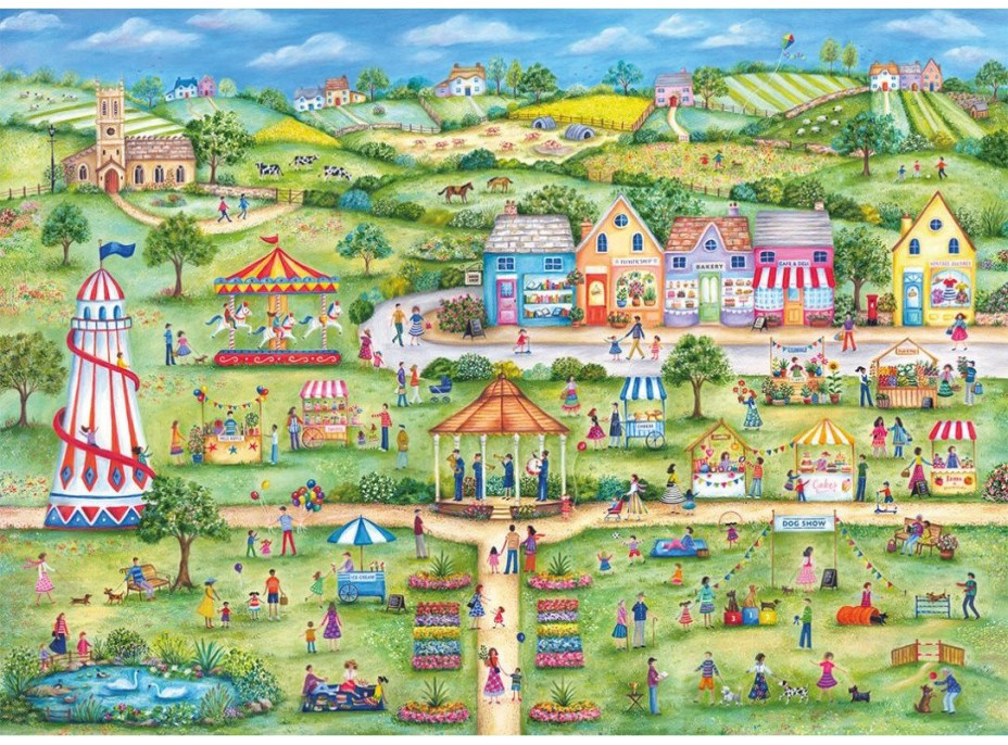 GIBSONS Puzzle Oslava leta 1000 dielikov