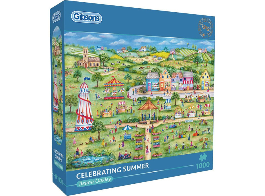 GIBSONS Puzzle Oslava leta 1000 dielikov