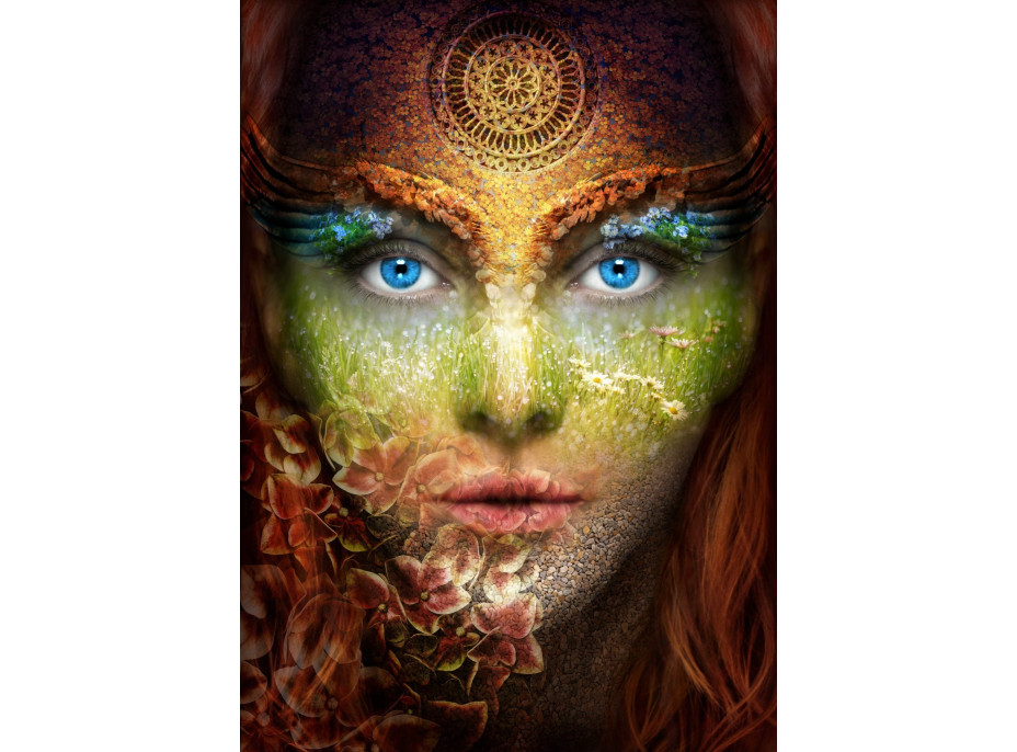GRAFIKA Puzzle Príroda - žena 1000 dielikov