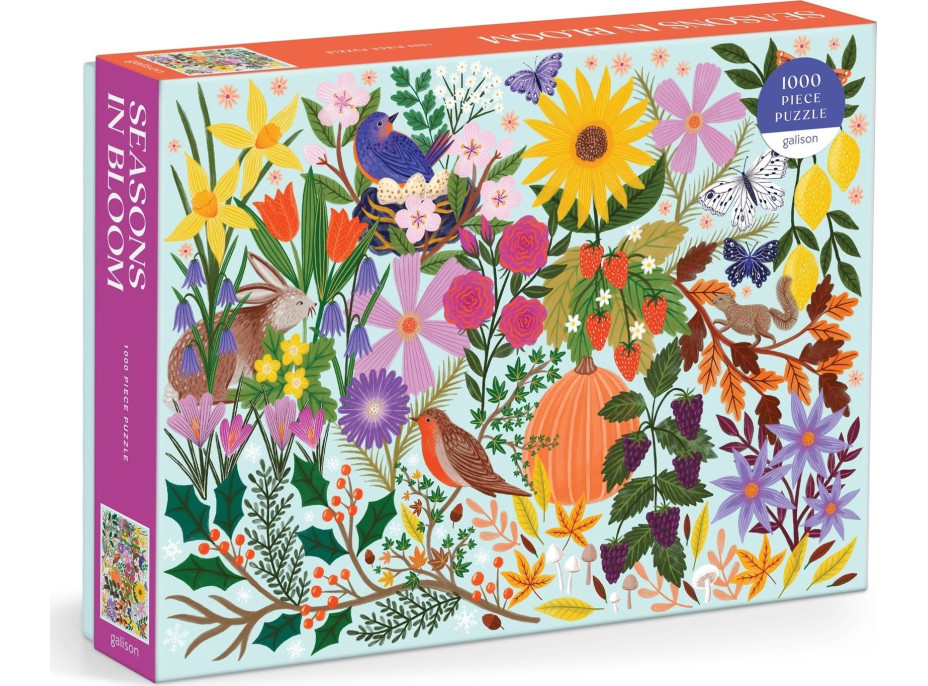 GALISON Puzzle Rozkvitnutý rok 1000 dielikov