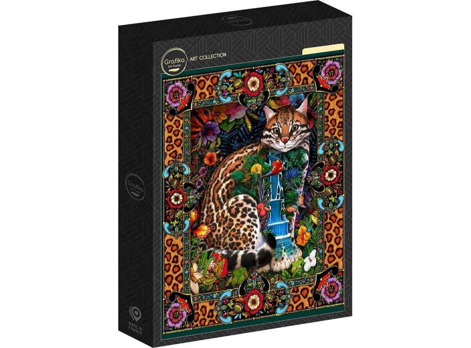 GRAFIKA Puzzle Tropická mačka 1000 dielikov