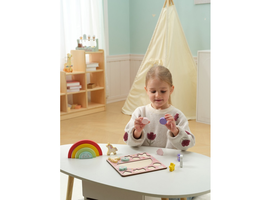 2Kids Toys Balančné puzzle Unicorn 2 v 1