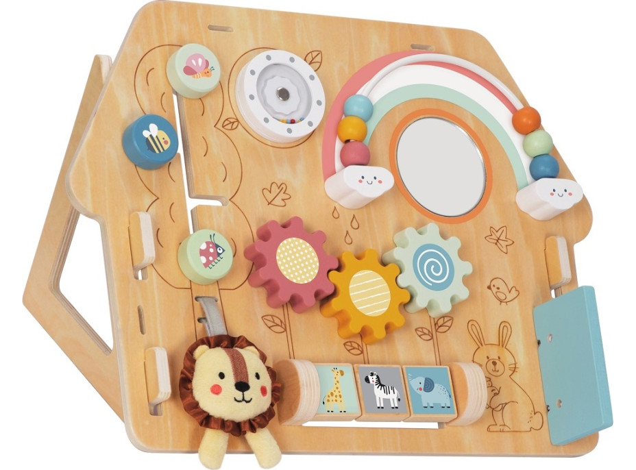 2Kids Toys Activity board Levíčkov dom