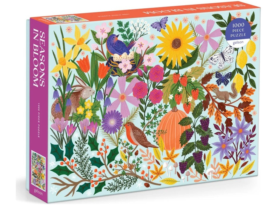 Galison Puzzle Ročné obdobie v kvetoch 1000 dielikov