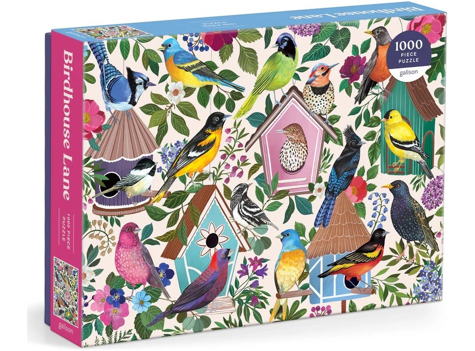 Galison Puzzle Vtáčí svet 1000 dielikov