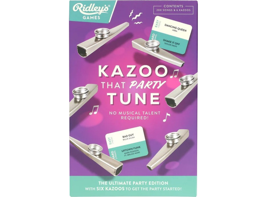 Ridley's Games Kazoo spoločenská hudobná hra