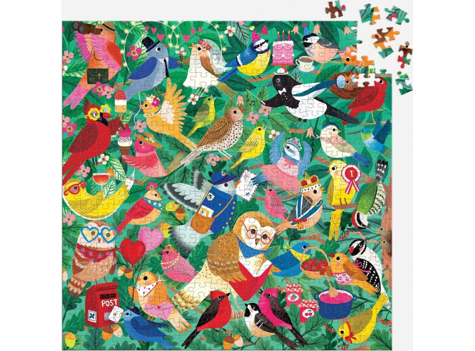 Mudpuppy Puzzle Vtáčí svet 500 dielikov