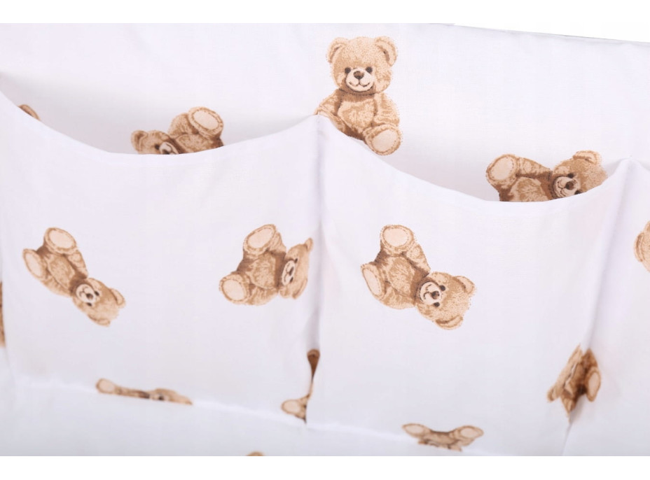 Vreckár (organizér) na detskú postieľku BABYMAM PREMIUM - Medvedík Teddy