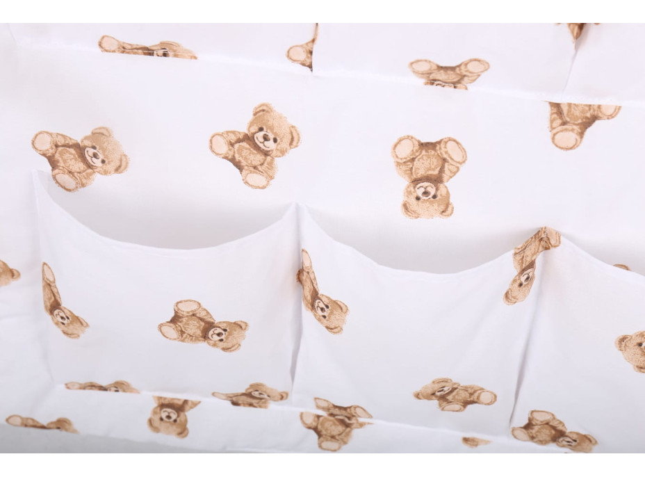 Vreckár (organizér) na detskú postieľku BABYMAM PREMIUM - Medvedík Teddy