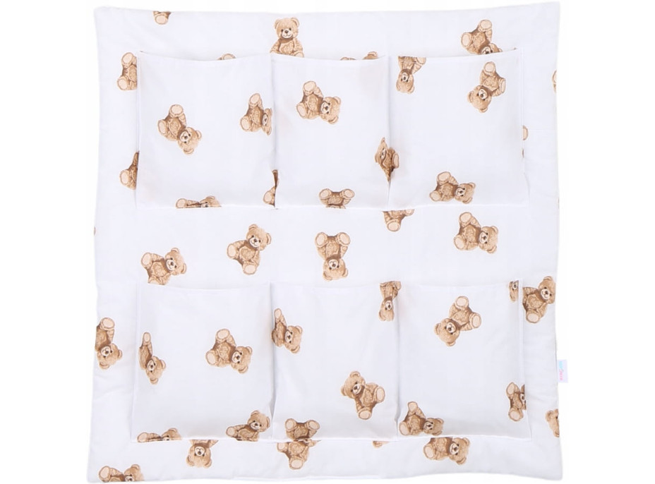 Vreckár (organizér) na detskú postieľku BABYMAM PREMIUM - Medvedík Teddy