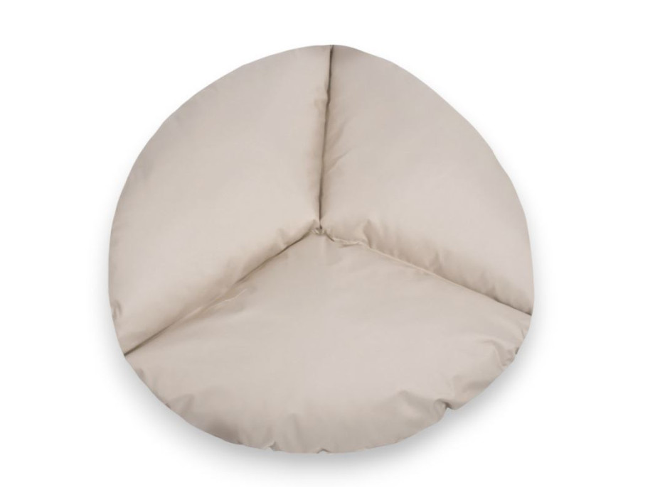 Vodeodolný sedací MAXI vankúš 100x15 cm do závesného kresla - cappuccino