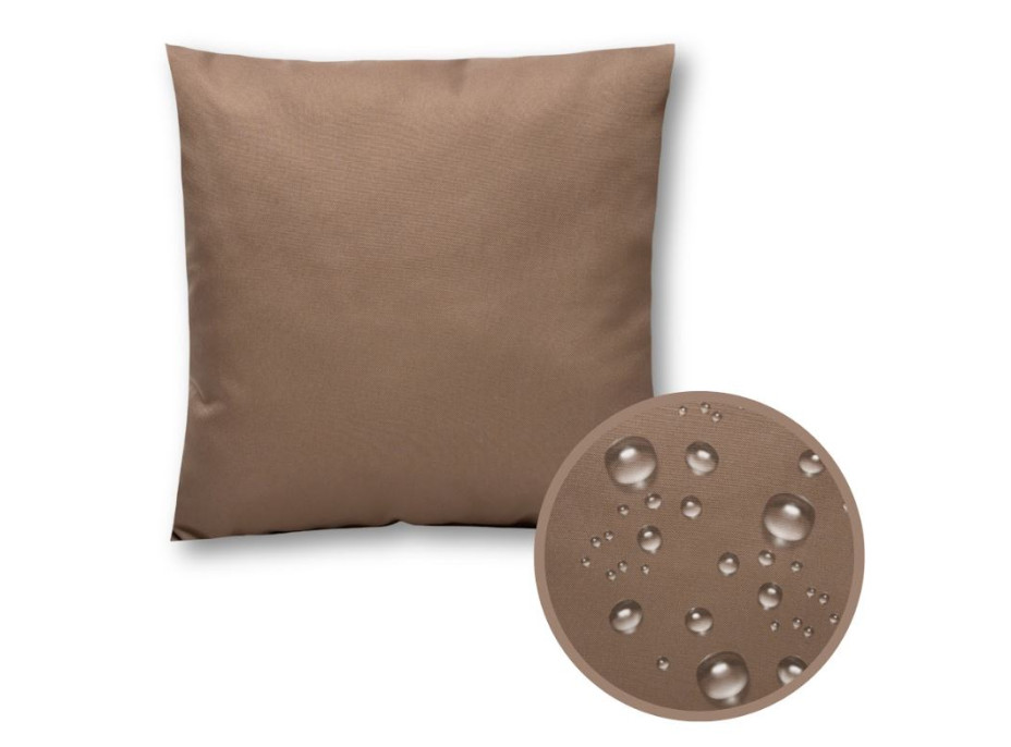 Vodeodolný sedací MAXI vankúš 100x15 cm do závesného kresla - čokoládový