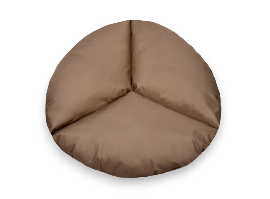 Vodeodolný sedací MAXI vankúš 100x15 cm do závesného kresla - čokoládový