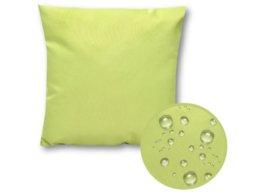 Vodeodolný sedací MAXI vankúš 100x15 cm do závesného kresla - svetlo zelený