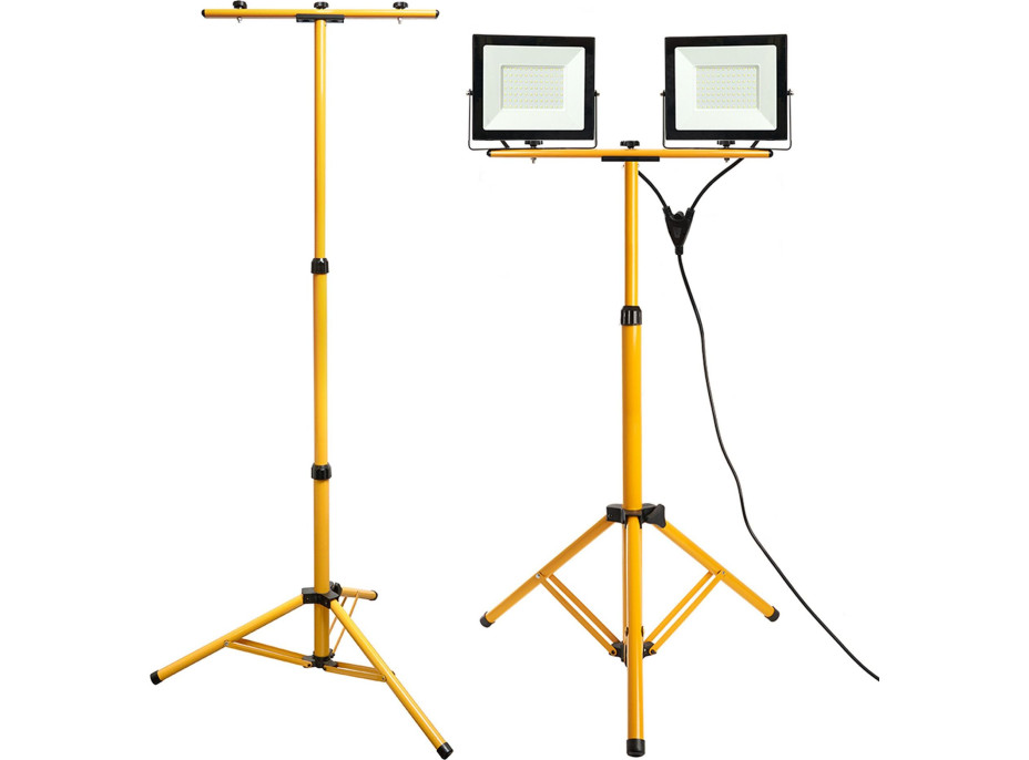 Halogénové LED stavebné svietidlo na stojane RSL006-2x100W