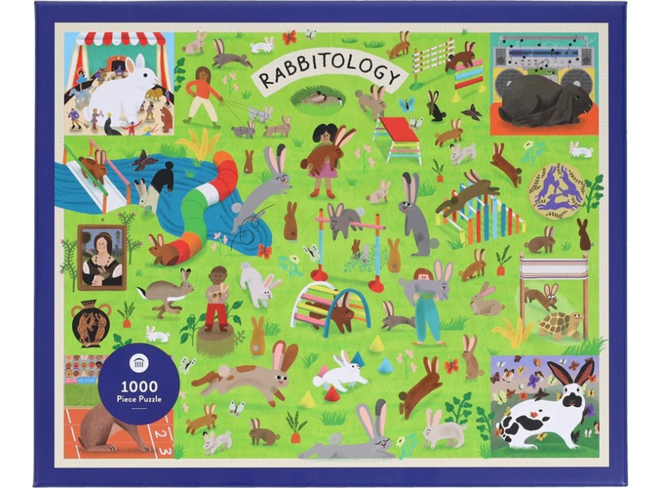Chronicle Books Puzzle Králikológia 1000 dielikov