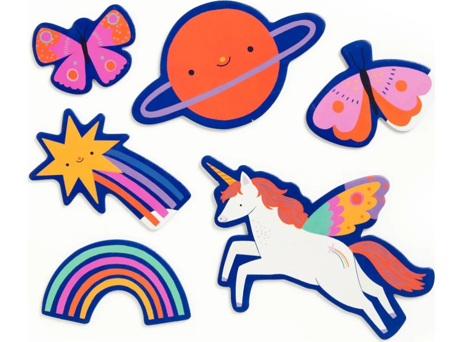 Mudpuppy Podlahové puzzle Kúzelní jednorožci 25 dielikov