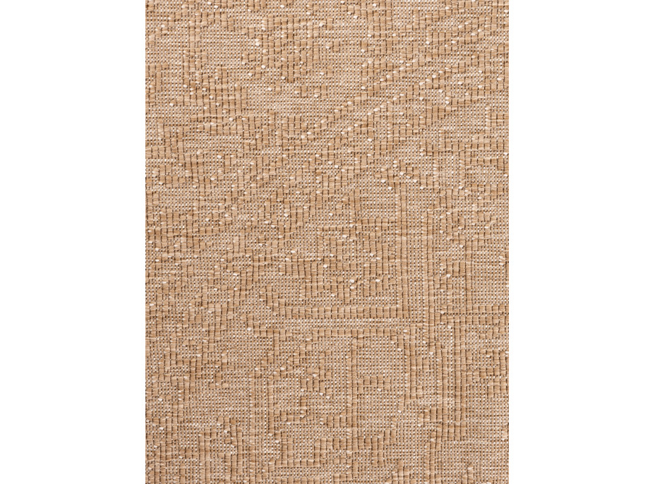 Kusový koberec Duet Kona Beige/White kruh - na von aj na doma