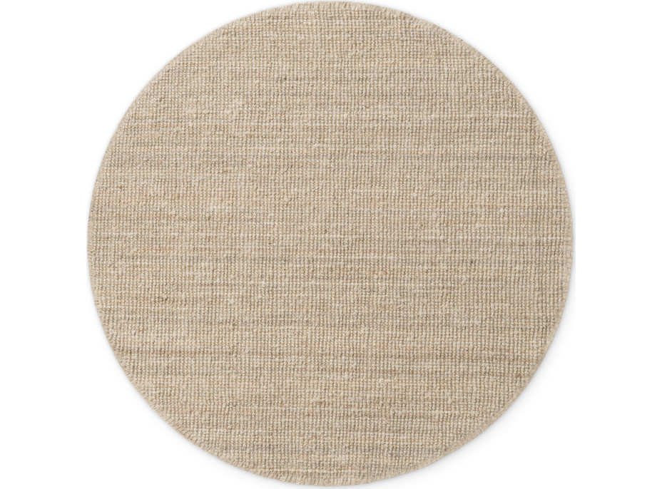 Kusový koberec Jaipur Ivory/White kruh