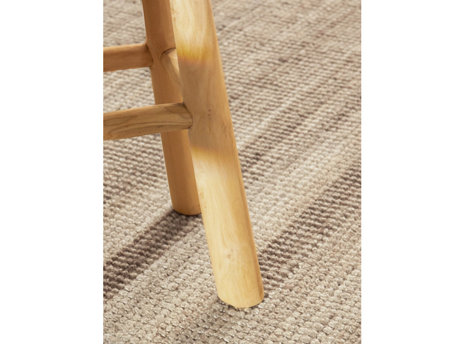 Kusový koberec Jaipur Grey/Brown kruh