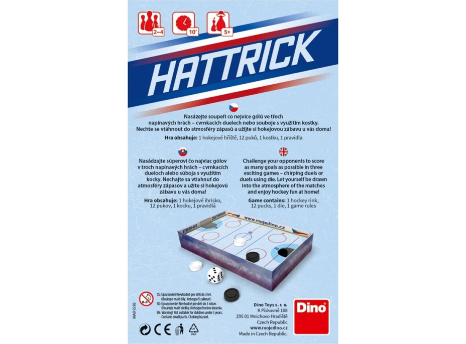 Dino Cestovná hra HATTRICK