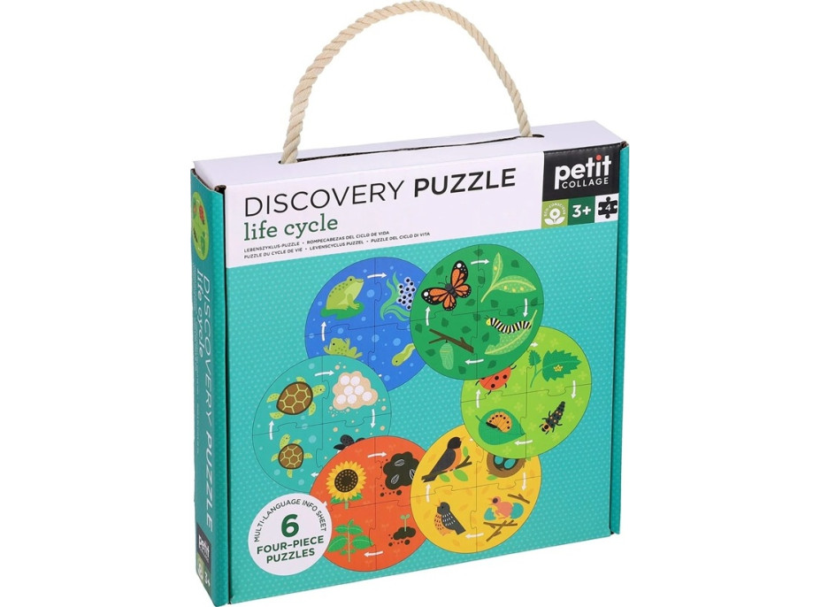 Petit Collage Puzzle pre objaviteľov Kolobeh života