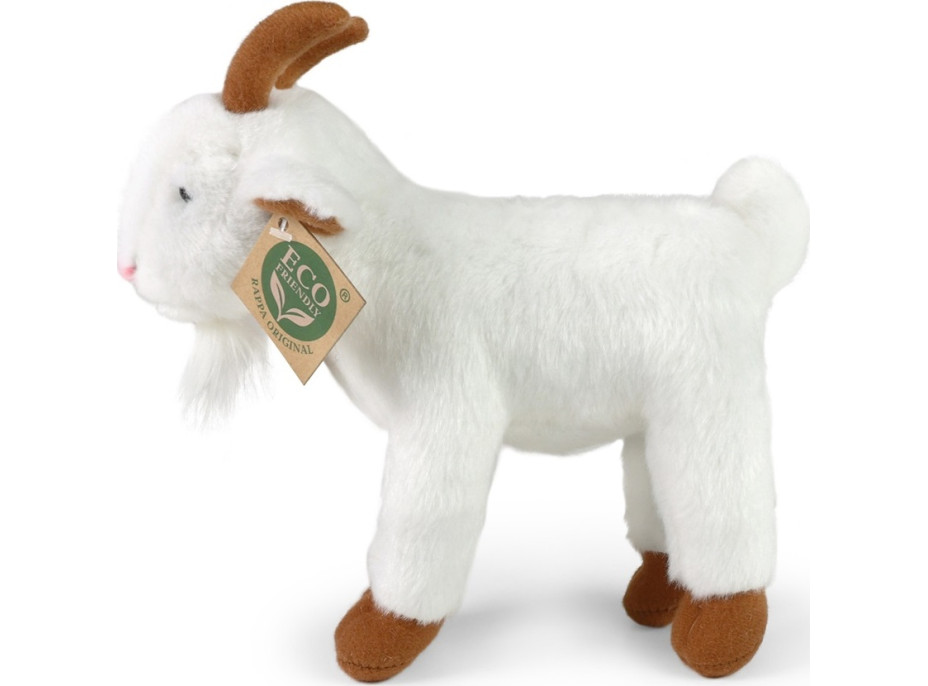 Rappa Plyšová koza stojaca 20 cm ECO-FRIENDLY