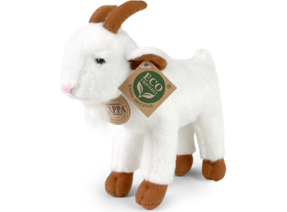 Rappa Plyšová koza stojaca 20 cm ECO-FRIENDLY