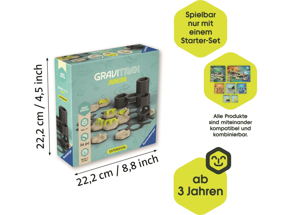 RAVENSBURGER GraviTrax Junior Križovatky