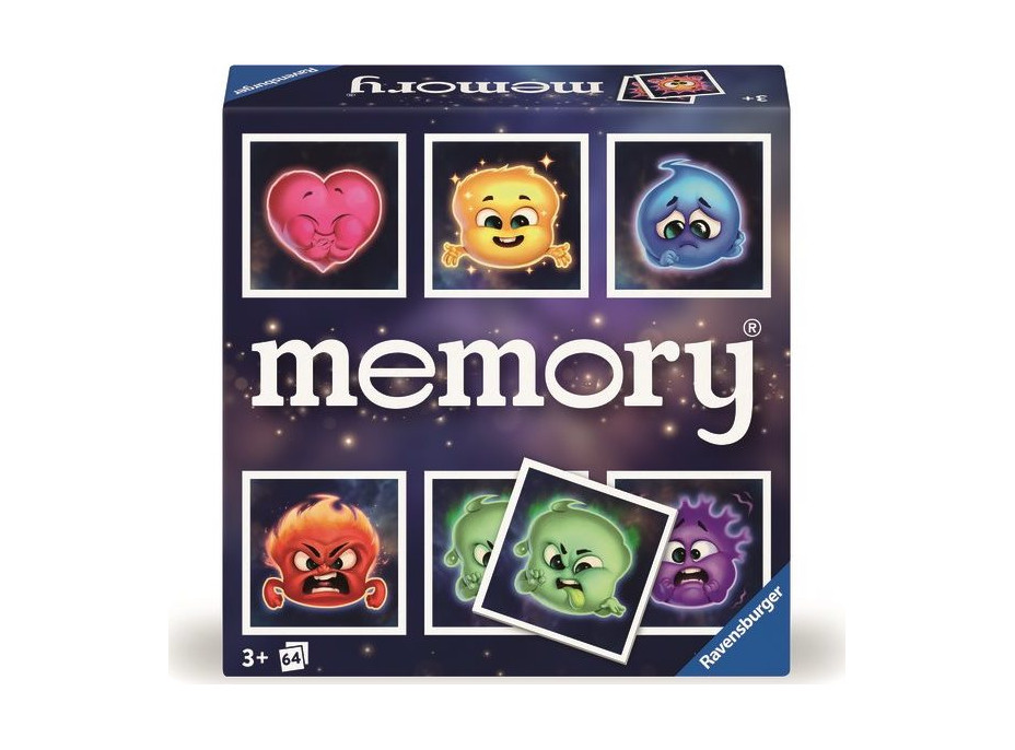 RAVENSBURGER Pexeso Emócie, 64 kartičiek