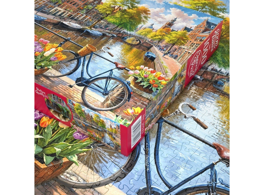 CHERRY PAZZI Puzzle Amsterdamské tulipány 1000 dielikov