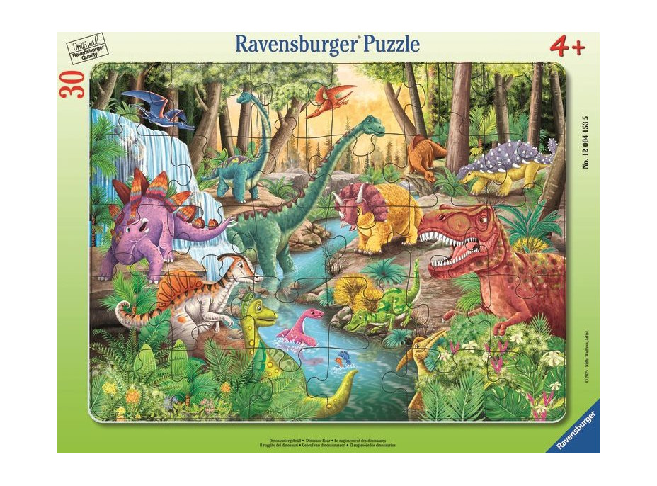 RAVENSBURGER Puzzle Dinosaury 30 dielikov