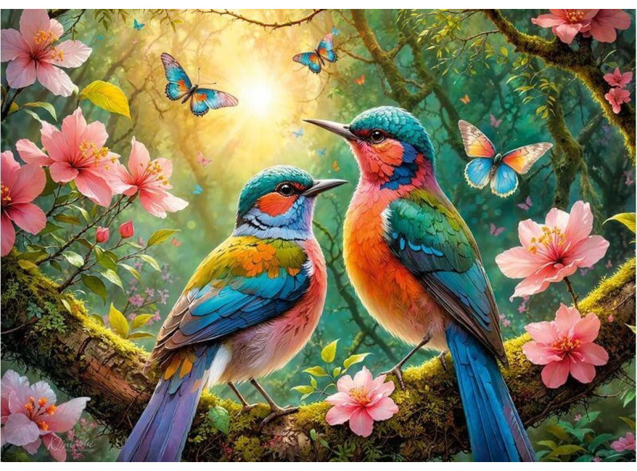 CHERRY PAZZI Puzzle Pozdrav nového dňa 500 dielikov
