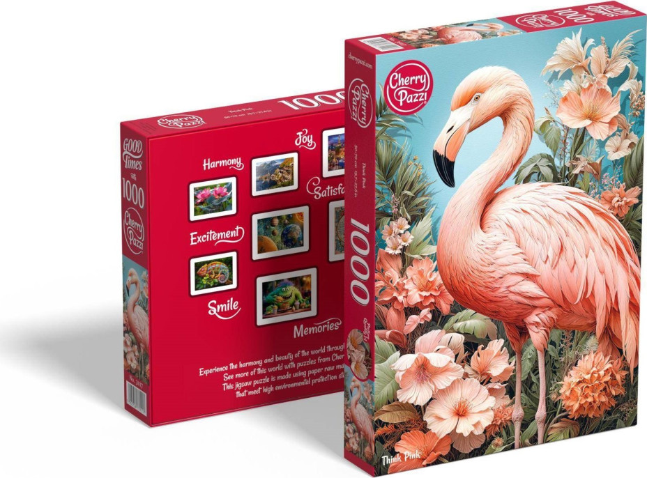 CHERRY PAZZI Puzzle Plameniak 1000 dielikov