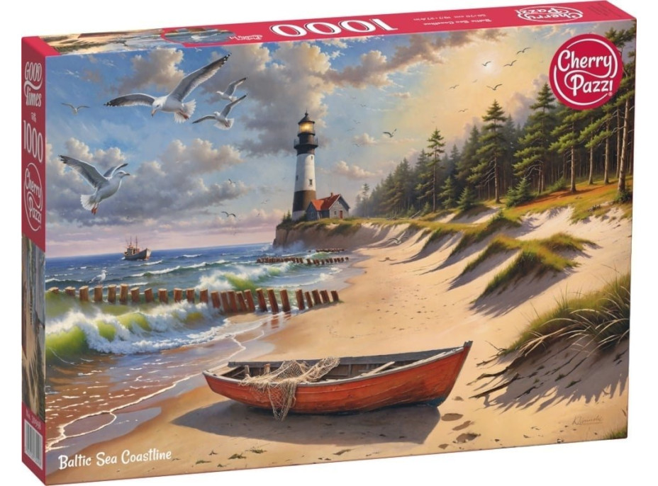 CHERRY PAZZI Puzzle Pobrežie Baltského mora 1000 dielikov