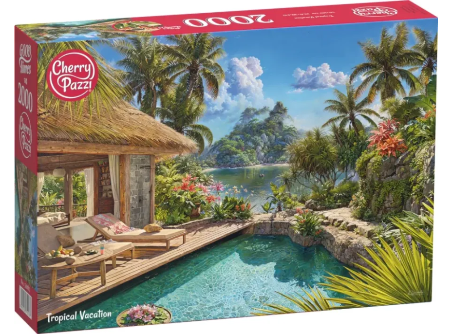 CHERRY PAZZI Puzzle Prázdniny v trópoch 2000 dielikov