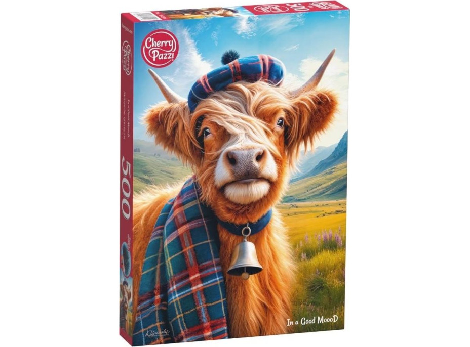 CHERRY PAZZI Puzzle V dobrej nálade 500 dielikov