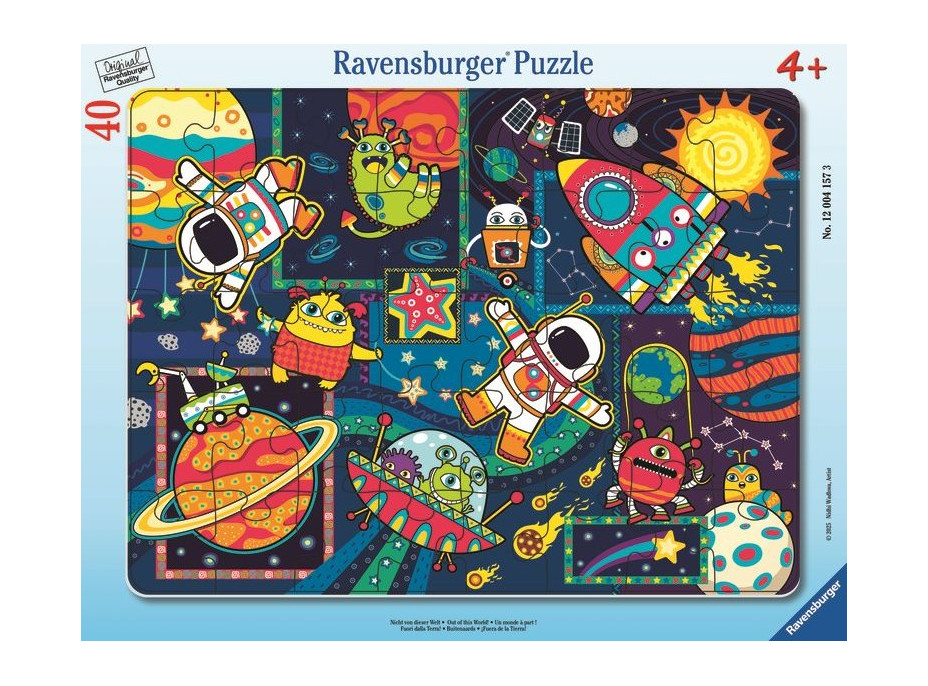 RAVENSBURGER Puzzle Nevyspytateľný vesmír 40 dielikov