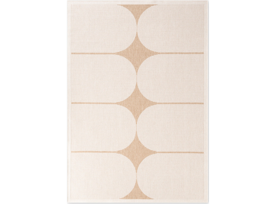 Kusový koberec Duet Bowen Beige/White - na von aj na doma