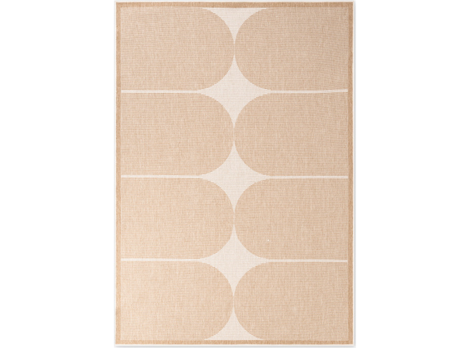 Kusový koberec Duet Bowen Beige/White - na von aj na doma