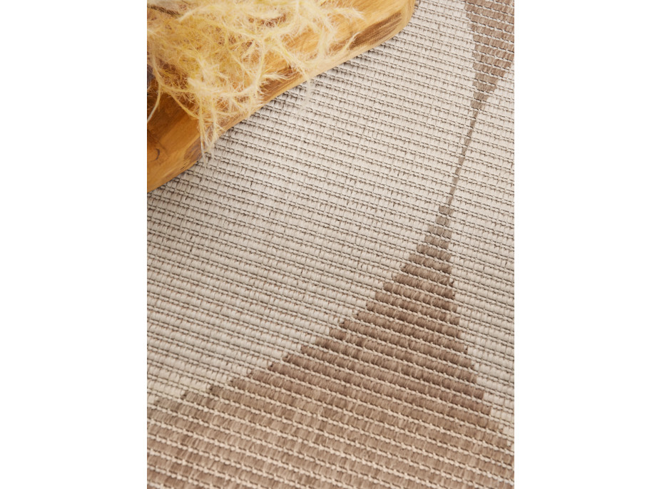 Kusový koberec Duet Bowen Beige/White - na von aj na doma