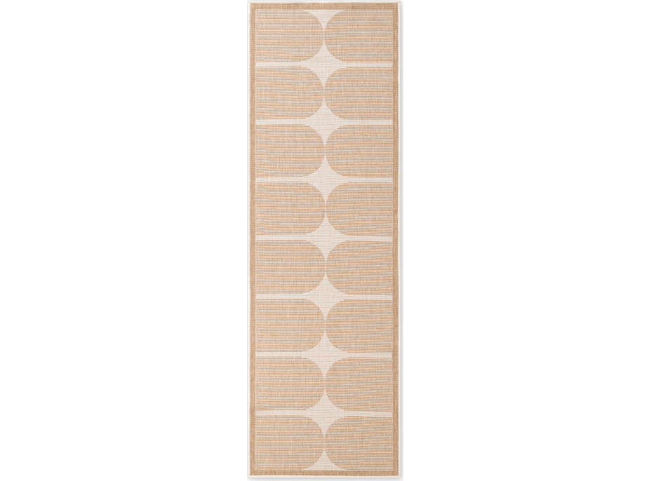 Behúň Duet Bowen Beige/White - na von aj na doma